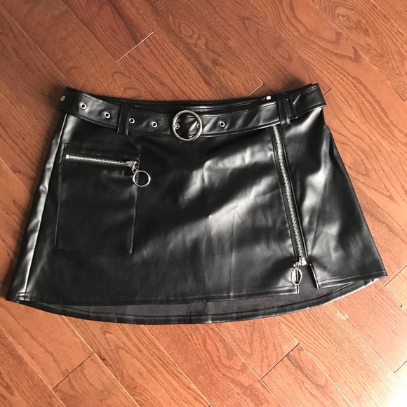 Dolls Kill Dresses & Skirts - Leather Skirt, size 2X, (#169)?